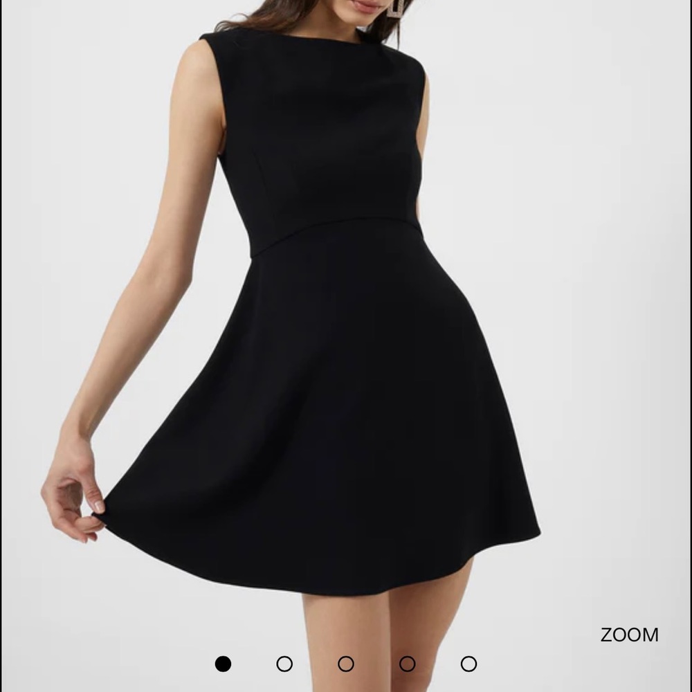 FRENCH CONNECTION BLACK MINI DRESS